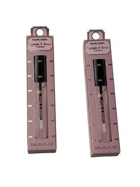 Marie Claire Lash Brow Serum 2 Pack Eyelash Eyebrow Conditioning 3ml Each